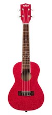 Kala Concert Ukulele Sparkle Ritsy Red With Bag