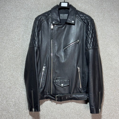Allsaints mens biker jacket - allsaints,