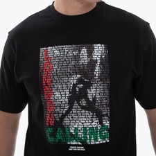 Peaceful Hooligan The Clash London Calling T Shirt Black