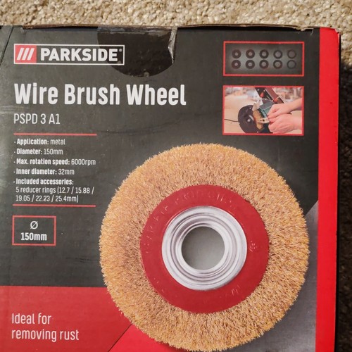Parkside 150mm wire wheel - parkside,