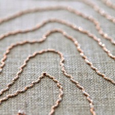 HARLEQUIN CURTAIN  FABRIC DESIGN  Formation 2.4 METRES COPPER EMBROIDERED