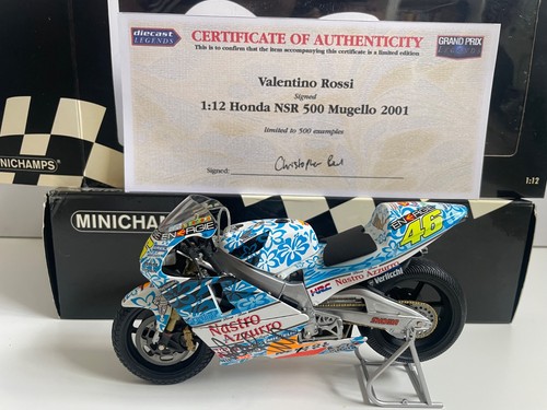 Signed coa minichamps - minichamps,