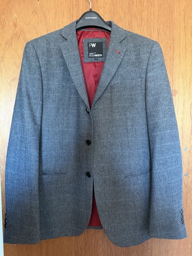 Men wool blazer - (+),