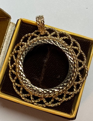 Vintage 9ct gold full - gold,