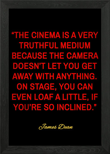 James dean quotes - framed, wall