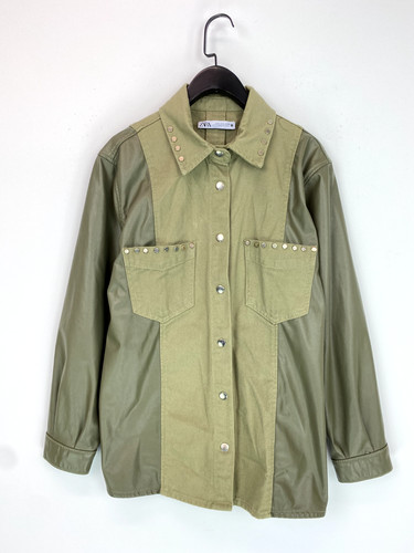 Zara long sleeve - long, green