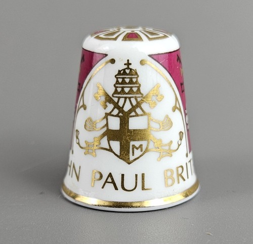Pope john paul thimble - john,