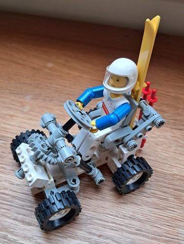 Lego set 8620 snow scooter - snow,