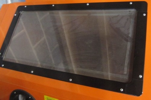 Sand blast cabinet perspex - blast,