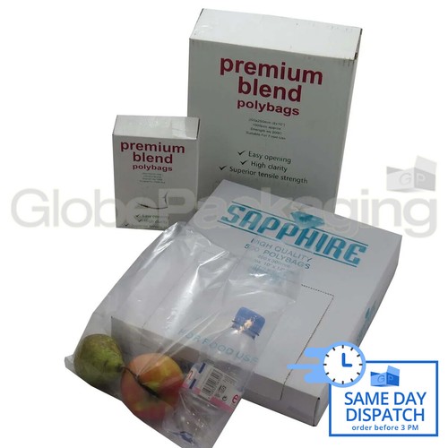 Clear polythene plastic food - plastic,