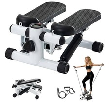 Steppers for Exercise at Home, Mini Stepper with Resistance Bands