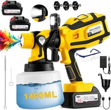 2 Battery 21V Cordless Paint