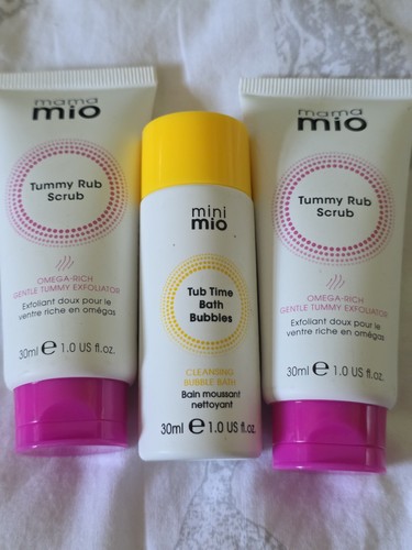 Mama mio tummy rub - rub, omega