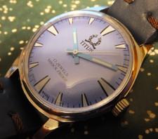 Titus Pearl Blue Metallic Dial