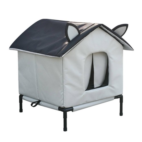 House shaped pet shelter with - pet,