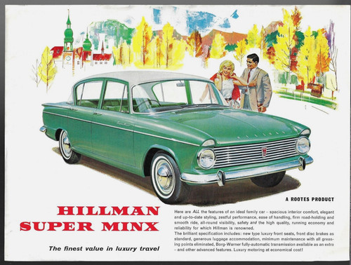 Hillman super minx series - hillman,
