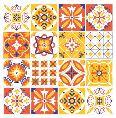 Tile stickers mosaic transfers - stickers,