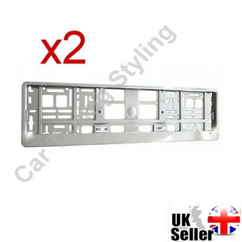Number plate surrounds - 2x,