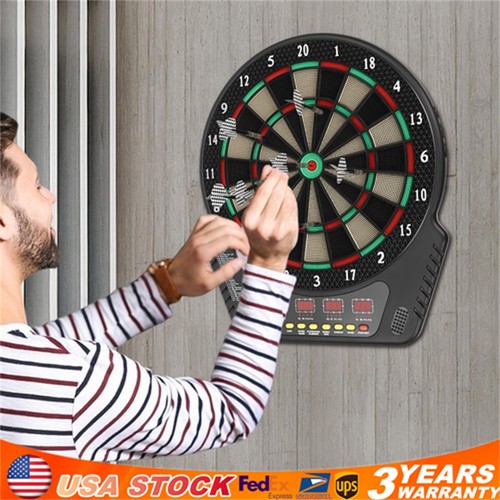 Electronic dart board with - dart,