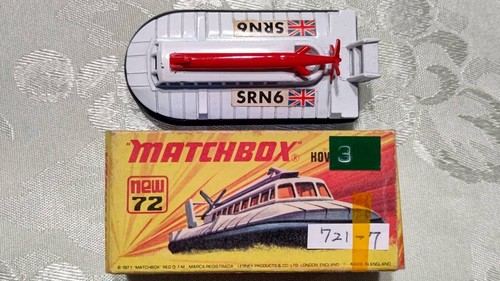 Matchbox 72 hovercraft - matchbox, #72