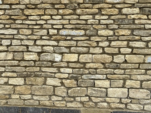 Reclaimed limestone building - limestone,