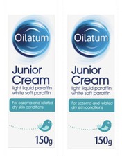 Oilatum junior Cream For Eczema & Related Dry Skin Condition For Kids 2x 150ml