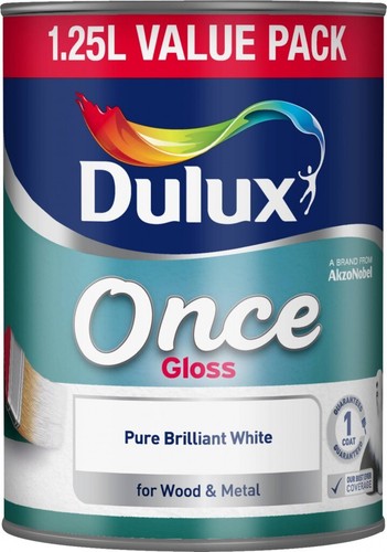Dulux once gloss pure - dulux,