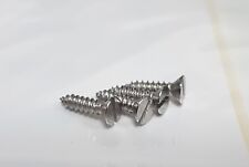 Steve Neville Slotted Screws (Stainless Steel) Pack of 4