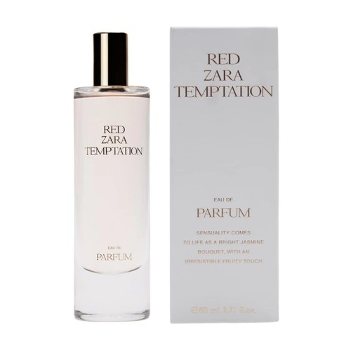 Zara red temptation eau - temptation, de