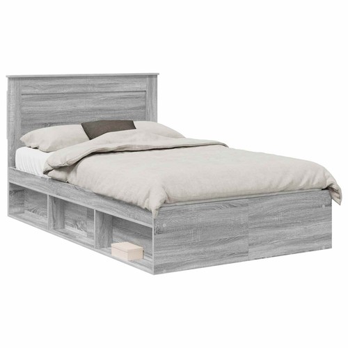 Bed frame with headboard - bed, solid