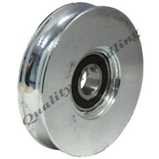 sliding gate wheel pulley wheel 160mm round groove steel wheel R U shape 600kgs