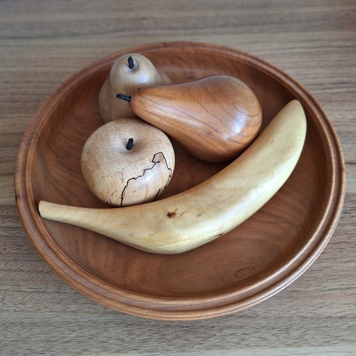 Hand turned wooden - , bowl