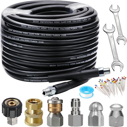 Sewer jetter kit 100ft for - kit,