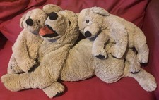 Set of 3 Ikea Gosig Golden