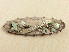 ANTIQUE 9CT 2 COLOUR GOLD