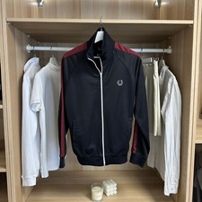 Fred Perry Mens Full-Zip Track
