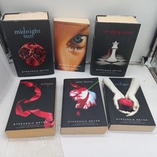 6x Twilight Saga Book Set