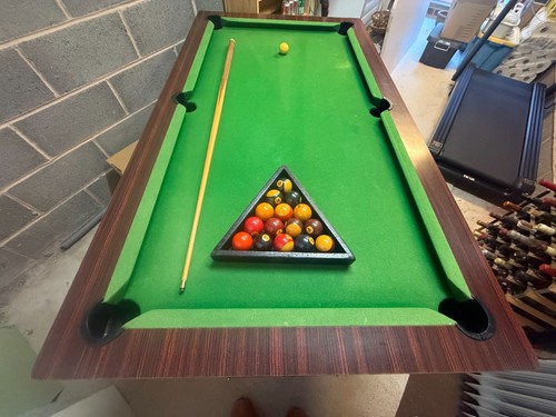 5ft vintage pub pool table - 5ft,