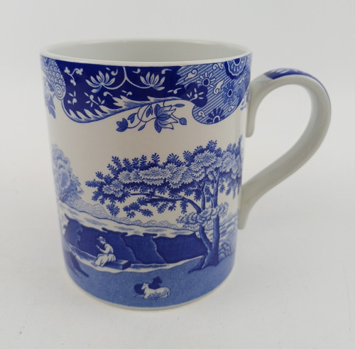 Spode blue white italian - &,