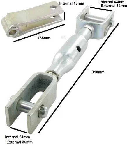 Point linkage adjustable - 3,