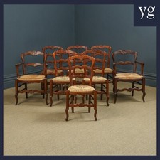 Antique French Set 8 Eight