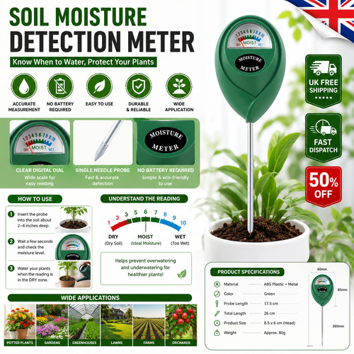 Soil moisture meter - soil,