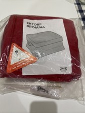 IKEA Ektorp Footstool Cover Red Very Rare Brand New Discontinued