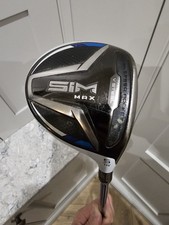 Taylormade SIM MAX 18 DEGREE 5 Wood Upgraded Speeder Stiff Shaft (7 9 Stealth) 