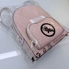 MICHAEL KORS JAYCEE MD ZIP POCKET BACKPACK BAG  MK Powder Blush