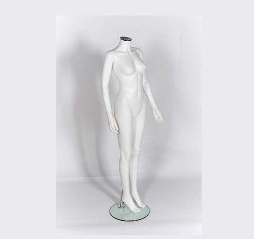 Female matt white headless - matt,