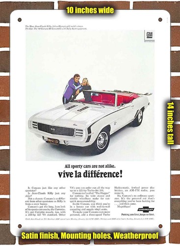 Metal sign 1969 - -,