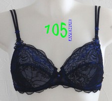 New @@ Underwire Bra LISE CHARMEL Lace Sapphire + FR 85C (70C eur)