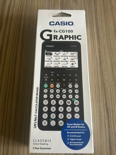 Casio cg100 advanced - casio,