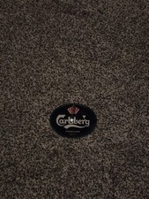 Carlsberg Oval Fish Eye Badge Beer Pump Badge Beer Pump Clip
